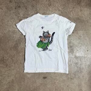 Y2K Crazy Shirts Kliman Cat Graphic T-Shirt